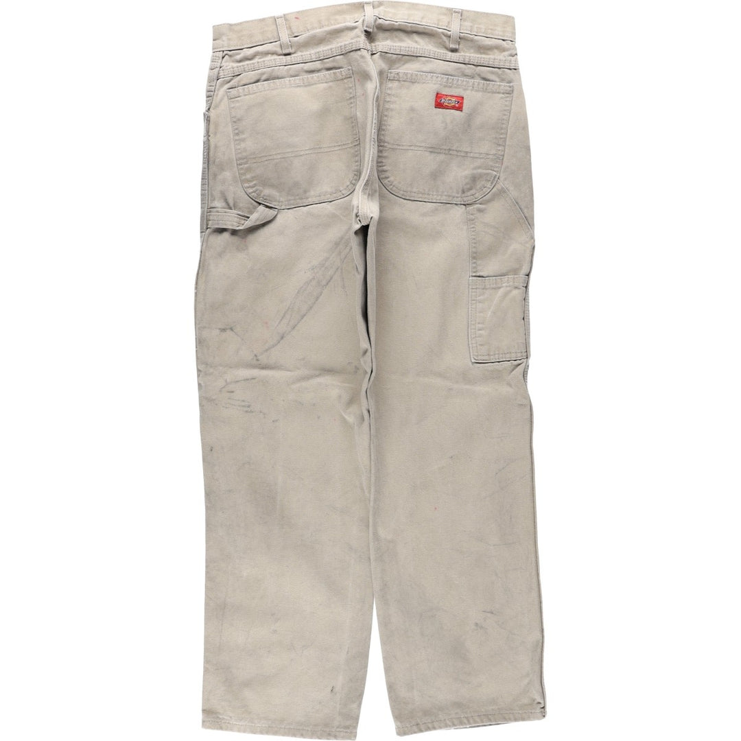 Dickies Duck Painter Pants Men's W34 equivalent cotton Beige type Vintage Second Hand