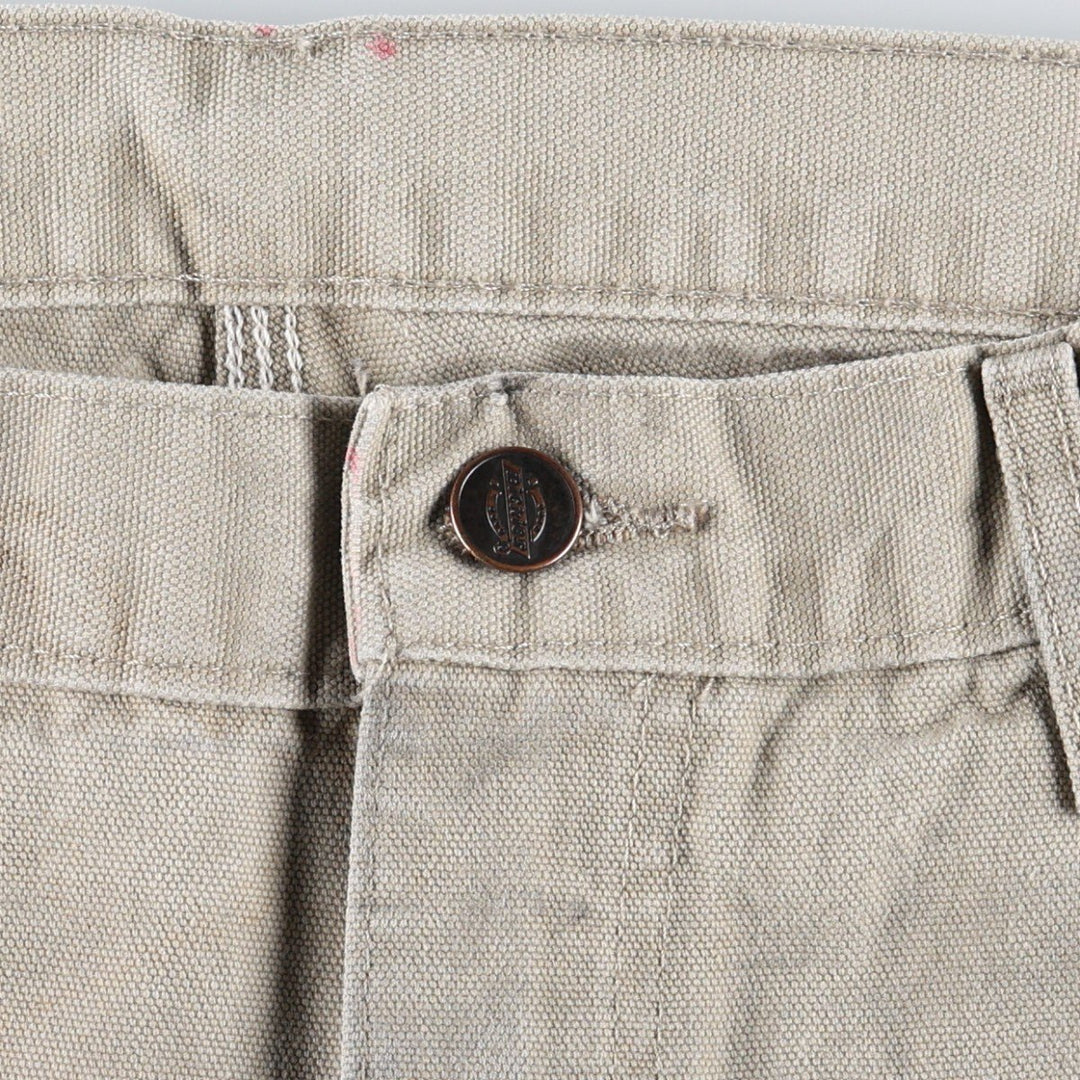 Dickies Duck Painter Pants Men's W34 equivalent cotton Beige type Vintage Second Hand