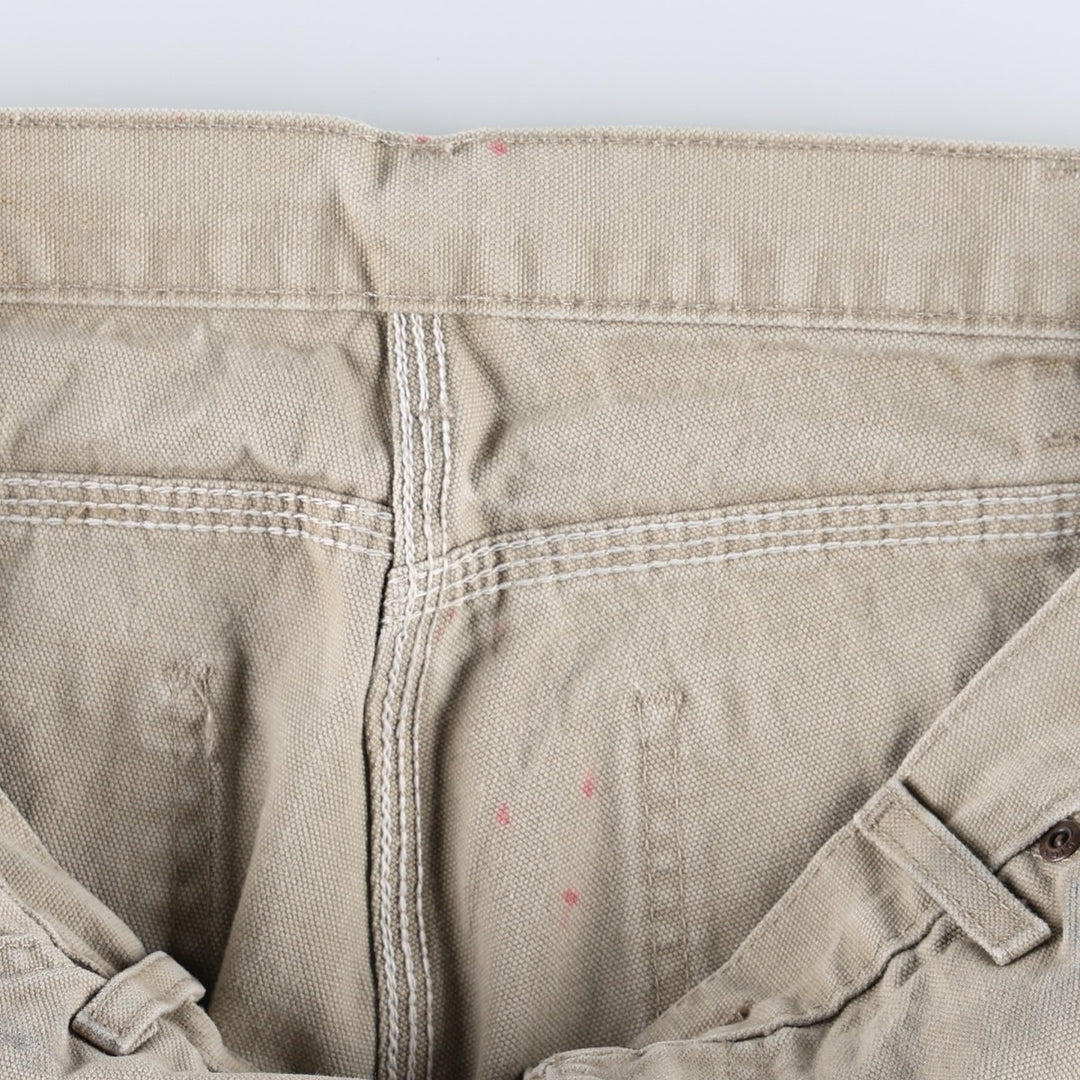 Dickies Duck Painter Pants Men's W34 equivalent cotton Beige type Vintage Second Hand