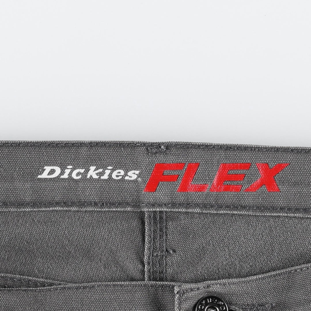 Dickies FLEX REGULAR Duck Painter Pants, Men's W38 equivalent. cotton Charcoal Vintage Second Hand