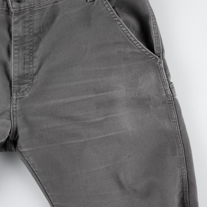 Dickies FLEX REGULAR Duck Painter Pants, Men's W38 equivalent. cotton Charcoal Vintage Second Hand