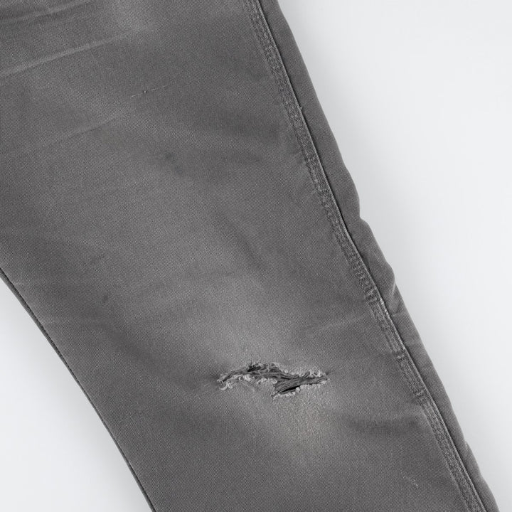 Dickies FLEX REGULAR Duck Painter Pants, Men's W38 equivalent. cotton Charcoal Vintage Second Hand