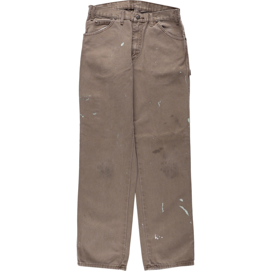Dickies Duck Painter Pants Men's W32 equivalent cotton brown type Vintage Second Hand
