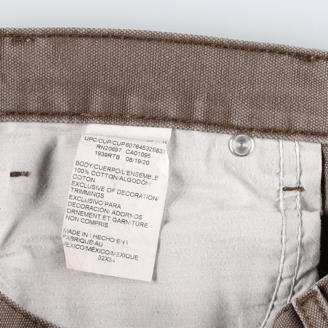 Dickies Duck Painter Pants Men's W32 equivalent cotton brown type Vintage Second Hand