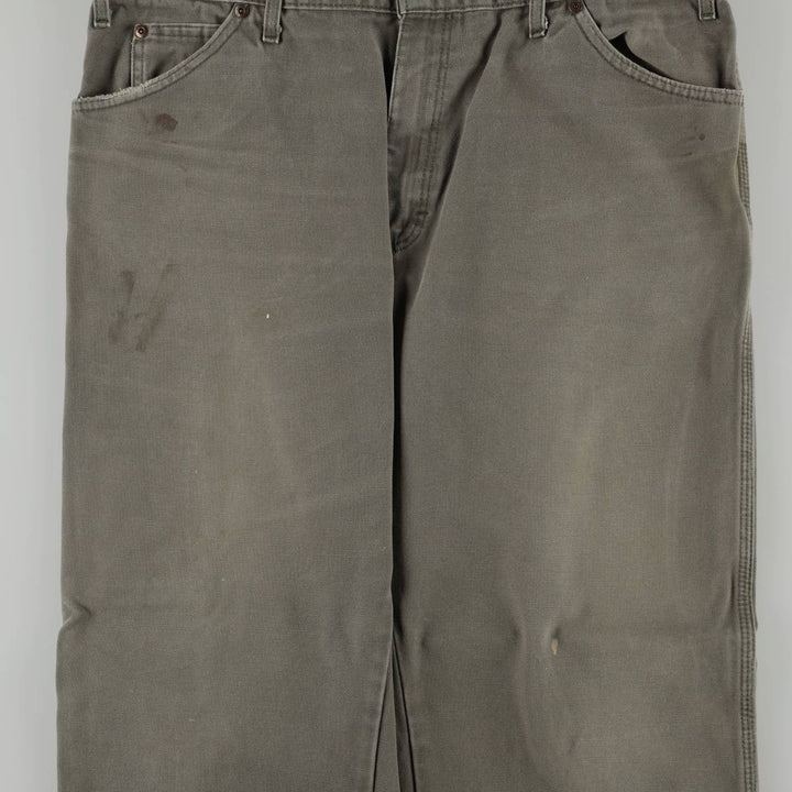 Dickies Duck Painter Pants Men's W35 equivalent cotton Khaki type Vintage Second Hand