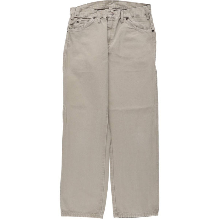 Dickies Duck Painter Pants Men's W33 equivalent cotton Beige type Vintage Second Hand