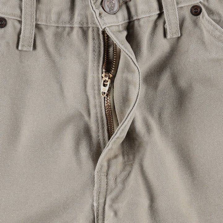 Dickies Duck Painter Pants Men's W33 equivalent cotton Beige type Vintage Second Hand