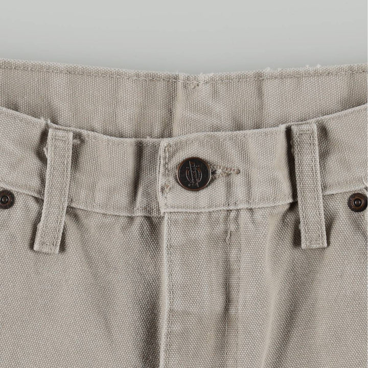 Dickies Duck Painter Pants Men's W33 equivalent cotton Beige type Vintage Second Hand