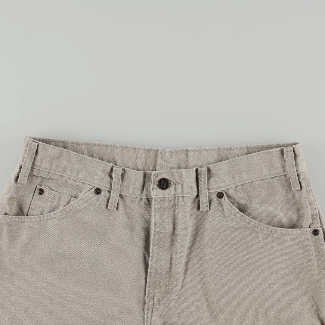 Dickies Duck Painter Pants Men's W33 equivalent cotton Beige type Vintage Second Hand