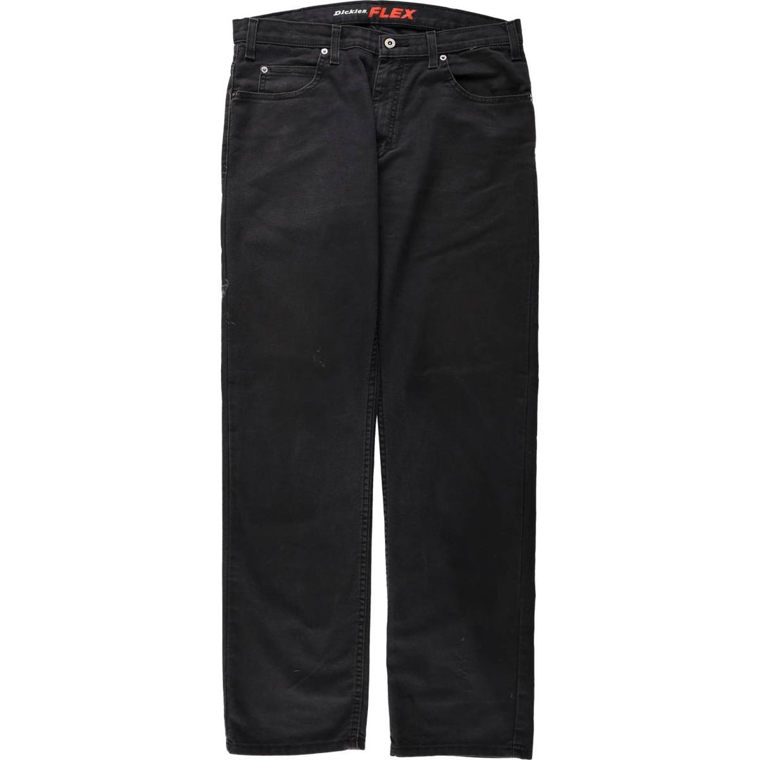 Dickies FLEX REGULAR Duck Work Pants, Men's W36 equivalent. unclear black type Vintage Second Hand