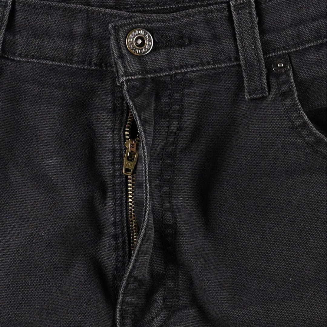 Dickies FLEX REGULAR Duck Work Pants, Men's W36 equivalent. unclear black type Vintage Second Hand