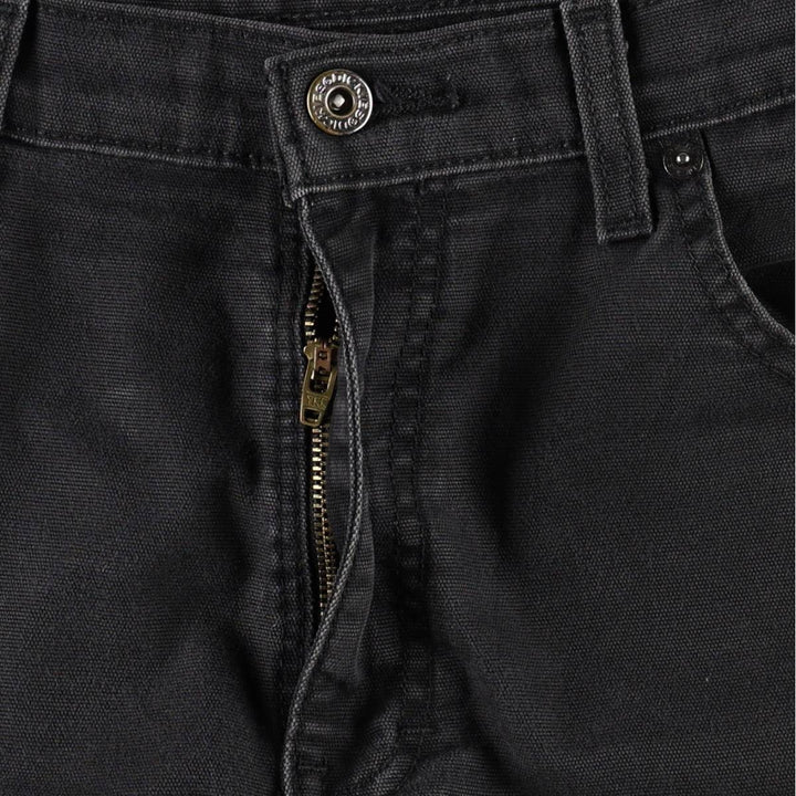 Dickies FLEX REGULAR Duck Work Pants, Men's W36 equivalent. unclear black type Vintage Second Hand