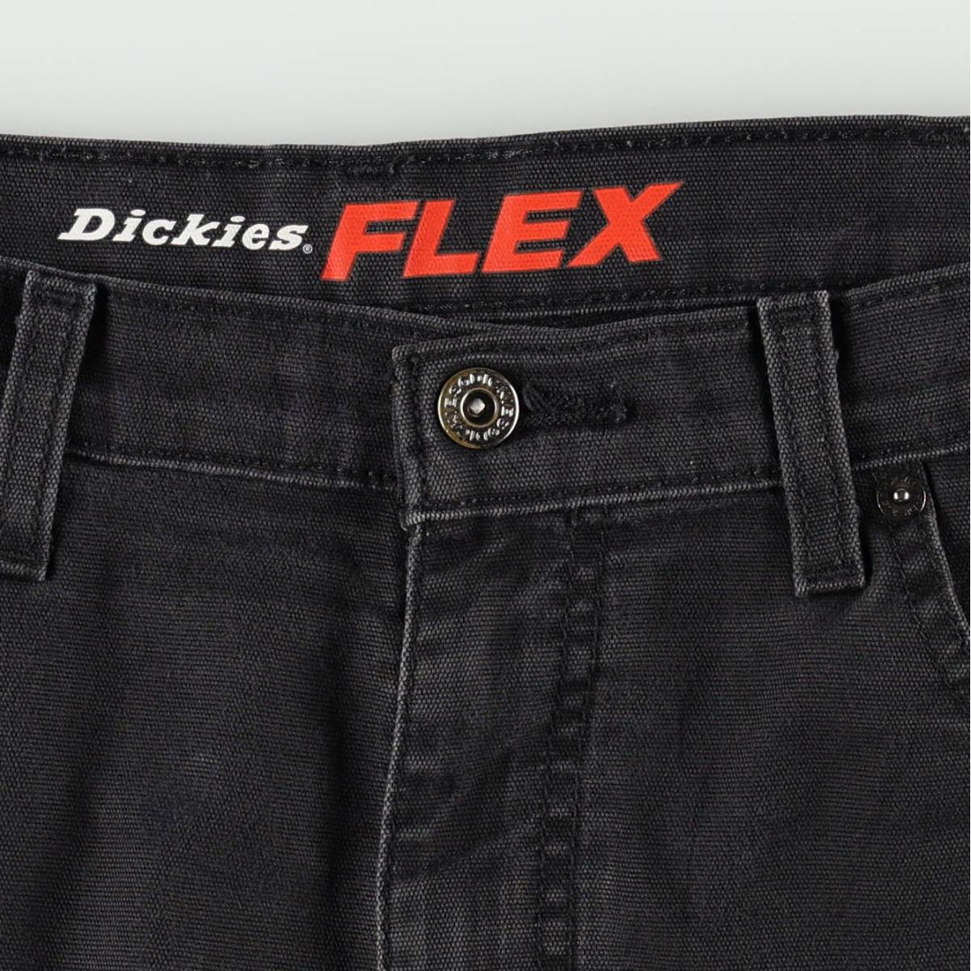 Dickies FLEX REGULAR Duck Work Pants, Men's W36 equivalent. unclear black type Vintage Second Hand