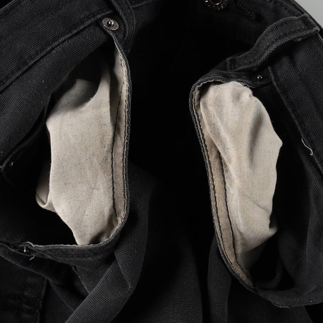 Dickies FLEX REGULAR Duck Work Pants, Men's W36 equivalent. unclear black type Vintage Second Hand