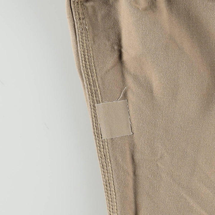 Carhartt ORIGINAL FIT FR series duck work pants, men's size W34 (approx.) cotton Beige type Vintage Second Hand