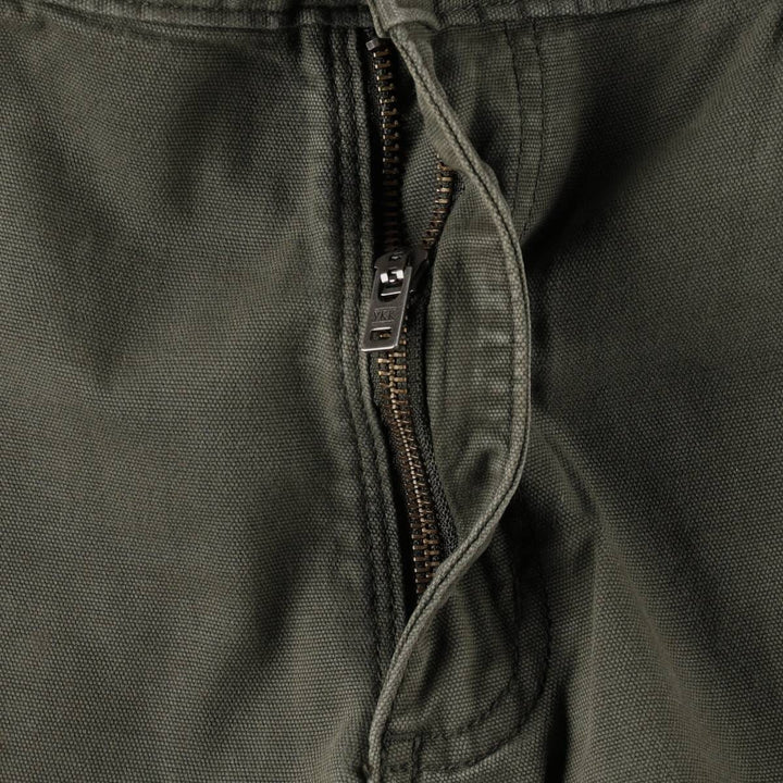 Carhartt Relaxed Fit Duck Work Pants, Men's, W37 equivalent cotton Khaki type Vintage Second Hand