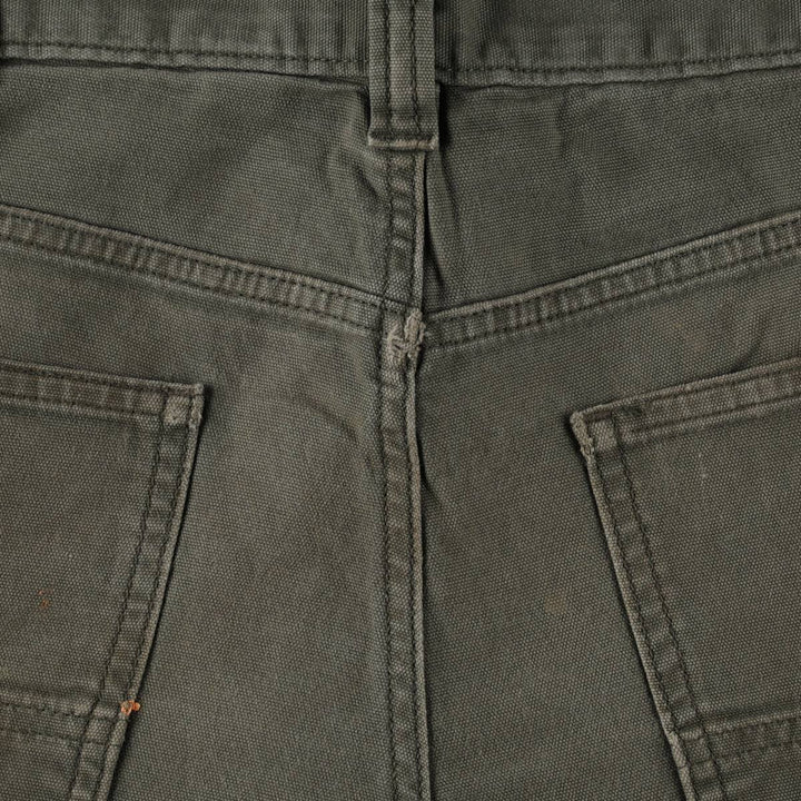 Carhartt Relaxed Fit Duck Work Pants, Men's, W37 equivalent cotton Khaki type Vintage Second Hand