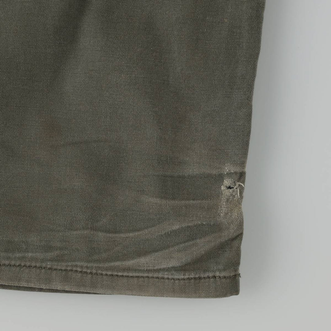 Carhartt Relaxed Fit Duck Work Pants, Men's, W37 equivalent cotton Khaki type Vintage Second Hand