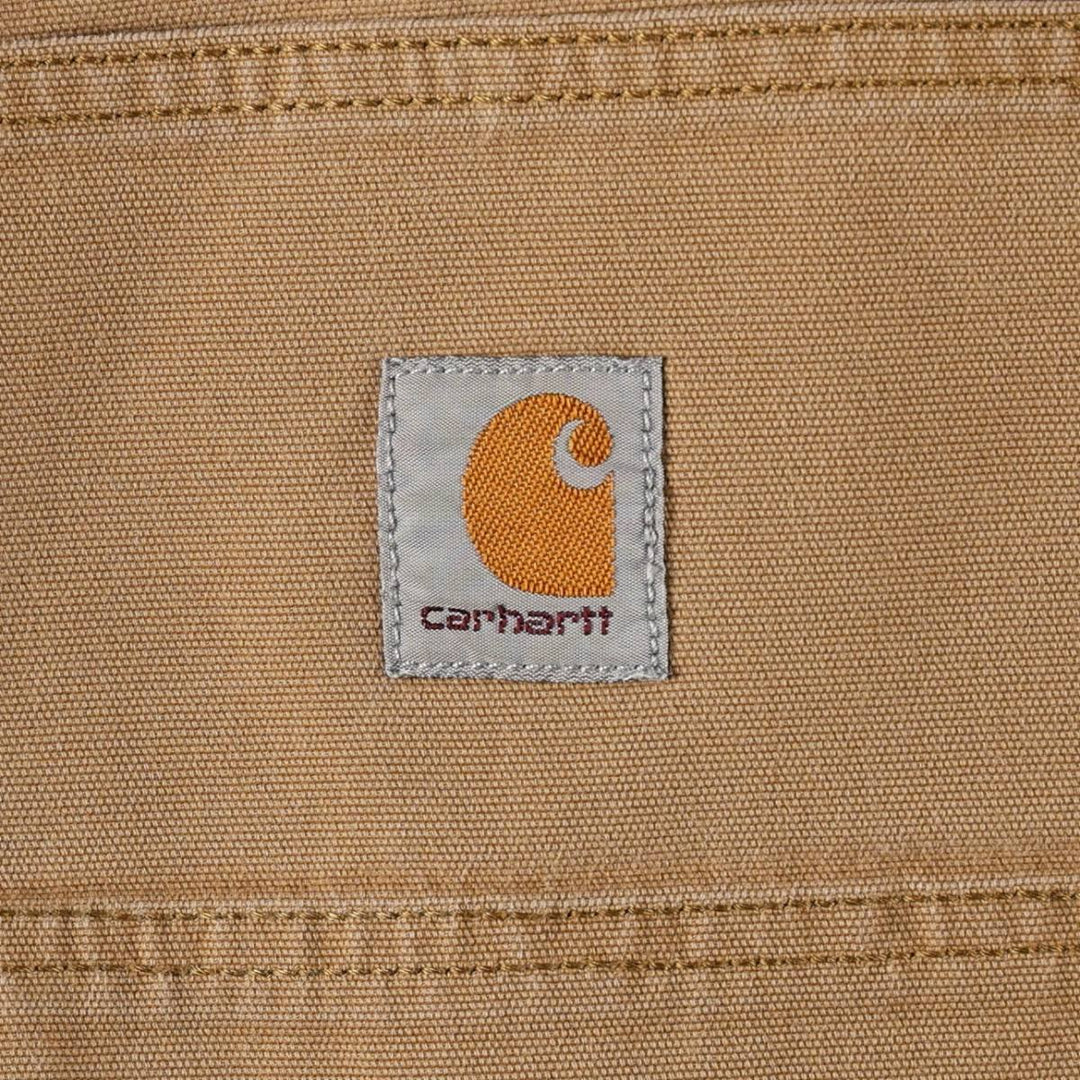 Carhartt Relaxed Fit Duck Work Pants, Men's, W36 equivalent cotton brown type Vintage Second Hand
