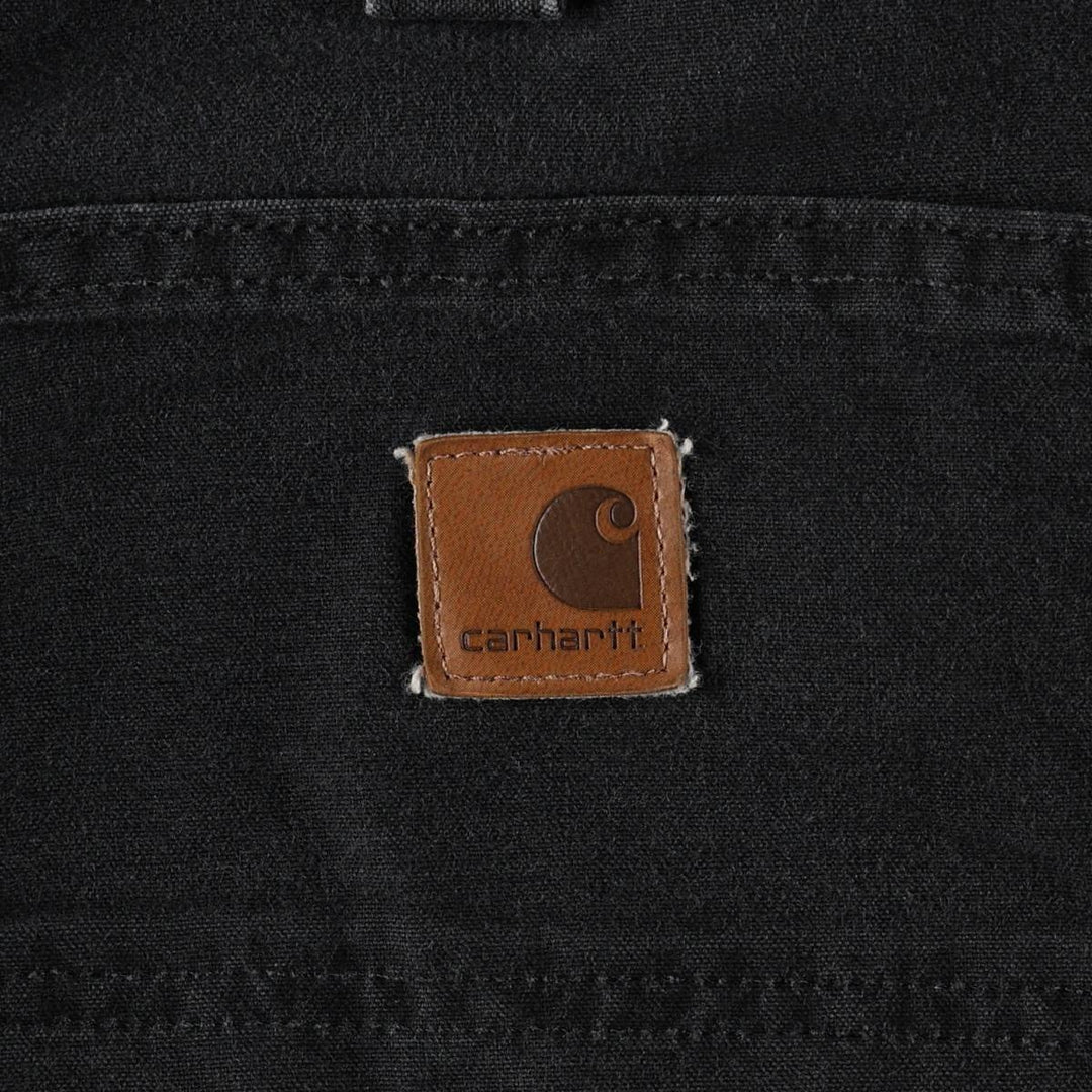 Carhartt Dungaree Fit Duck Painter Pants, Men's, W36 equivalent cotton black type Vintage Second Hand