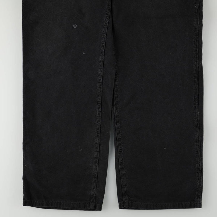 Carhartt Dungaree Fit Duck Painter Pants, Men's, W36 equivalent cotton black type Vintage Second Hand