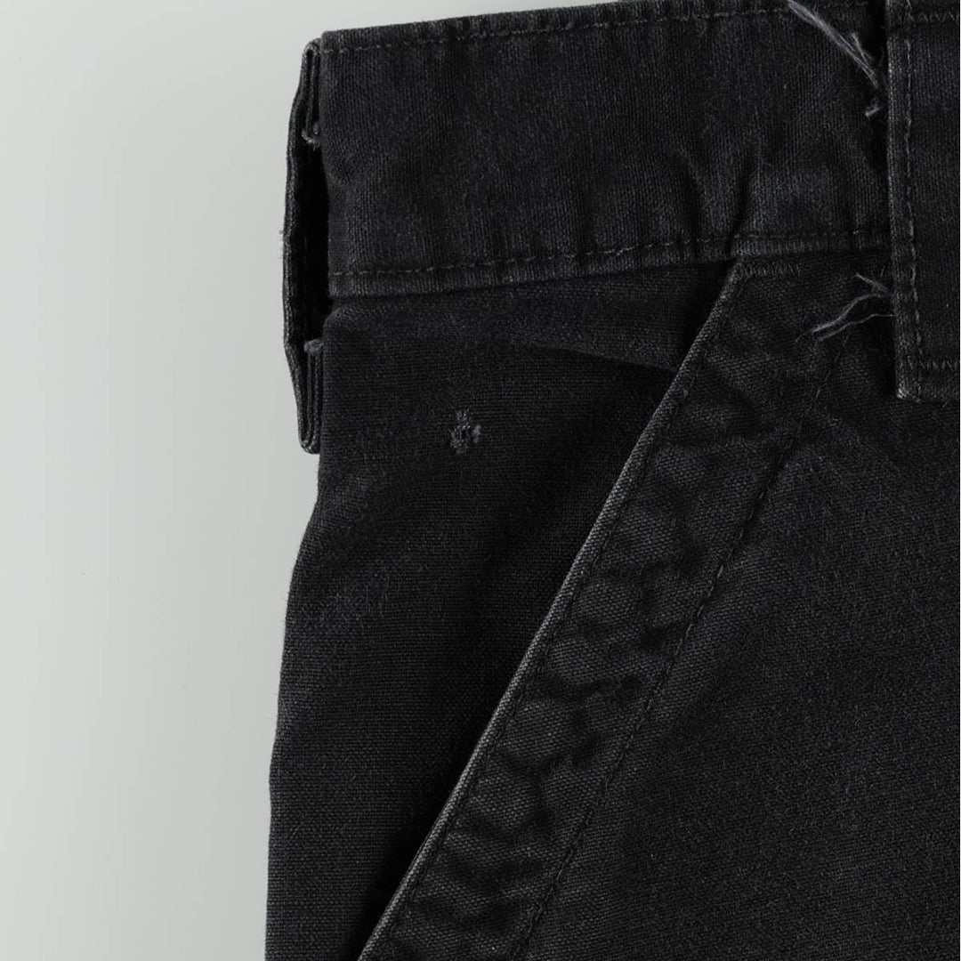 Carhartt Dungaree Fit Duck Painter Pants, Men's, W36 equivalent cotton black type Vintage Second Hand