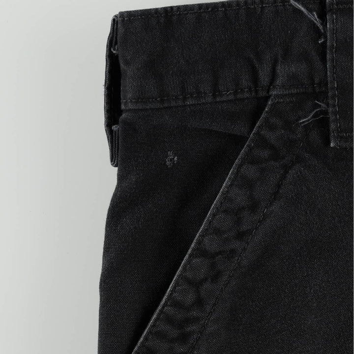 Carhartt Dungaree Fit Duck Painter Pants, Men's, W36 equivalent cotton black type Vintage Second Hand