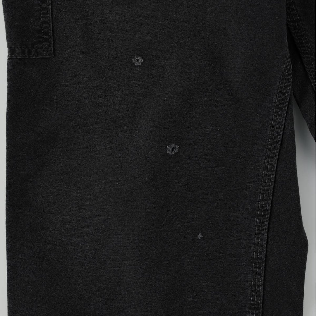 Carhartt Dungaree Fit Duck Painter Pants, Men's, W36 equivalent cotton black type Vintage Second Hand