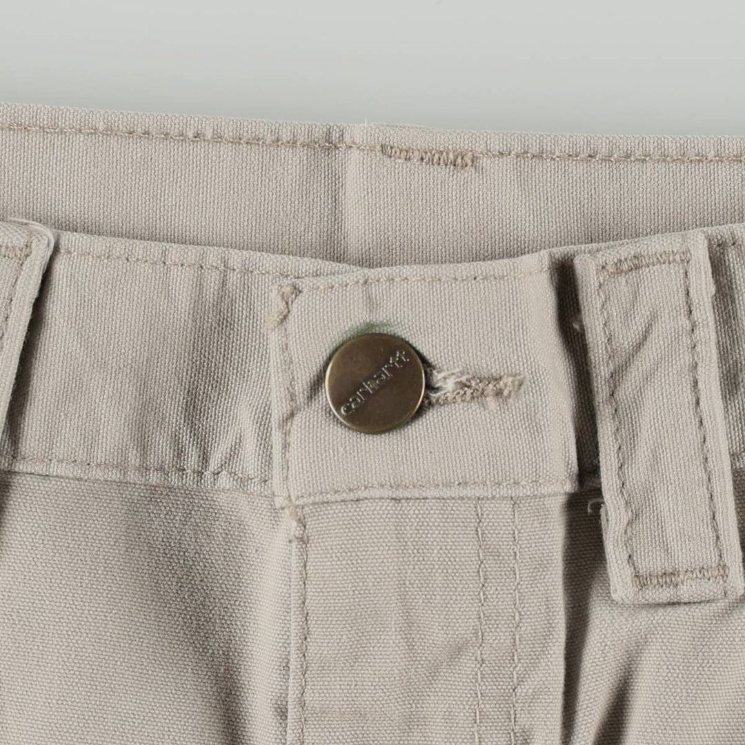 Carhartt ORIGINAL FIT Duck Painter Pants, Men's W30 (approx.) cotton Beige type Vintage Second Hand