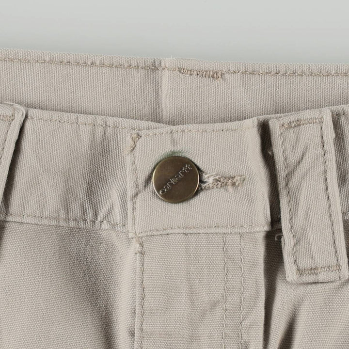 Carhartt ORIGINAL FIT Duck Painter Pants, Men's W30 (approx.) cotton Beige type Vintage Second Hand