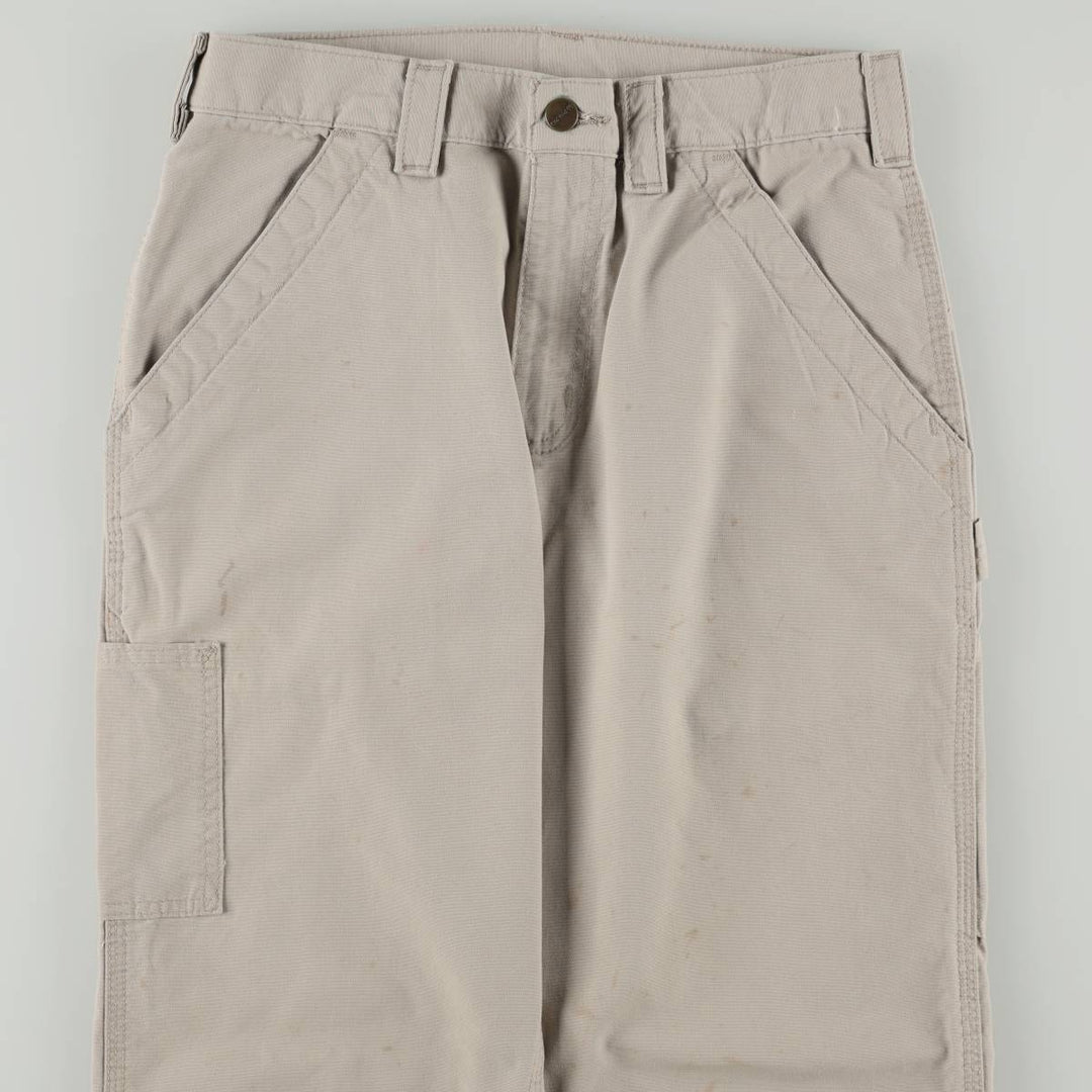 Carhartt ORIGINAL FIT Duck Painter Pants, Men's W30 (approx.) cotton Beige type Vintage Second Hand