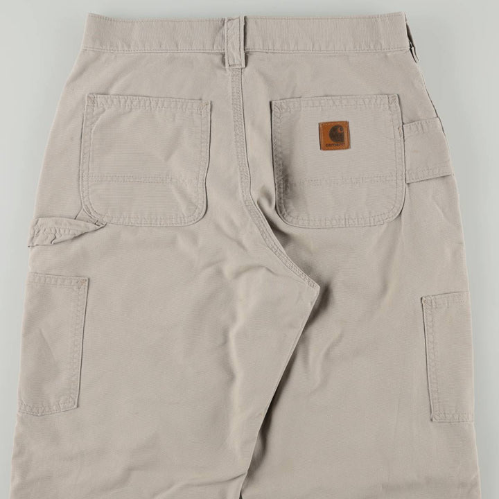 Carhartt ORIGINAL FIT Duck Painter Pants, Men's W30 (approx.) cotton Beige type Vintage Second Hand