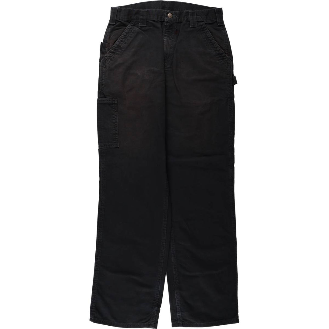 Carhartt Loose Fit Duck Painter Pants, Men's, W31 equivalent cotton black type Vintage Second Hand