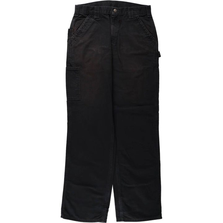 Carhartt Loose Fit Duck Painter Pants, Men's, W31 equivalent cotton black type Vintage Second Hand