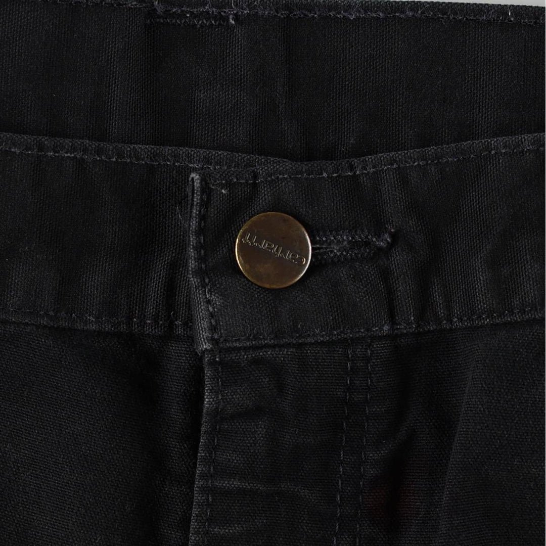 Carhartt Loose Fit Duck Painter Pants, Men's, W31 equivalent cotton black type Vintage Second Hand