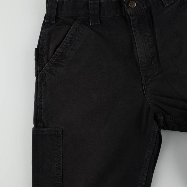 Carhartt Loose Fit Duck Painter Pants, Men's, W31 equivalent cotton black type Vintage Second Hand
