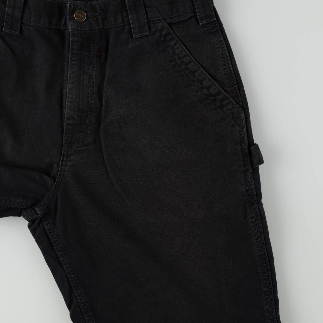 Carhartt Loose Fit Duck Painter Pants, Men's, W31 equivalent cotton black type Vintage Second Hand