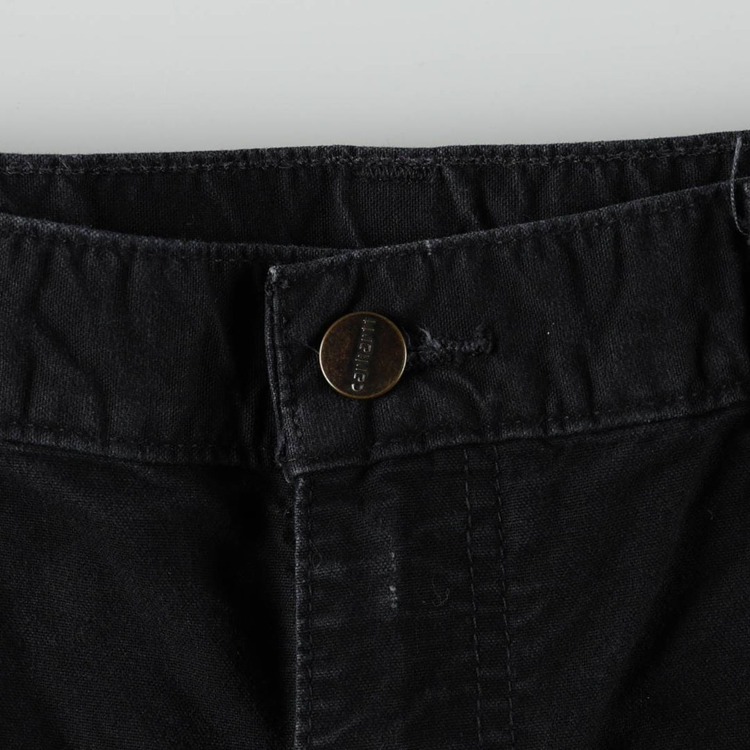 Carhartt Loose Original Fit Duck Painter Pants, Men's, W33 equivalent cotton black type Vintage Second Hand