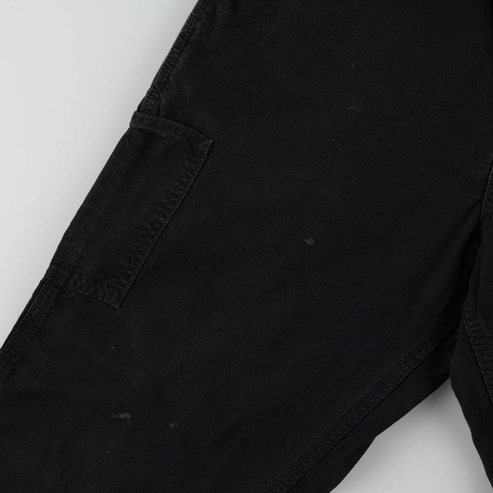Carhartt Loose Original Fit Duck Painter Pants, Men's, W33 equivalent cotton black type Vintage Second Hand