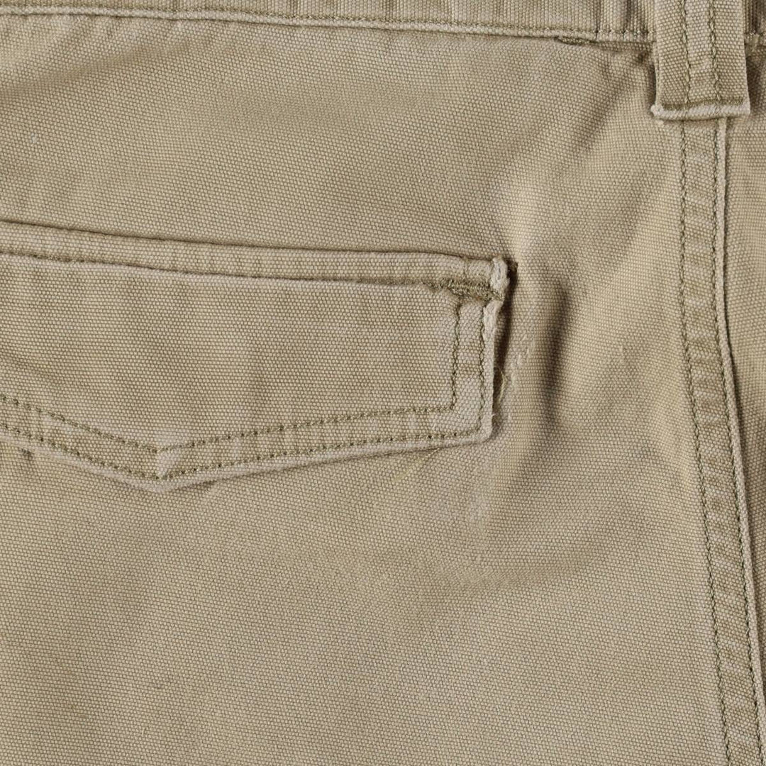 Carhartt Relaxed Fit Duck Work Pants Cargo Pants Men's W32 (approx.) cotton Beige type Vintage Second Hand