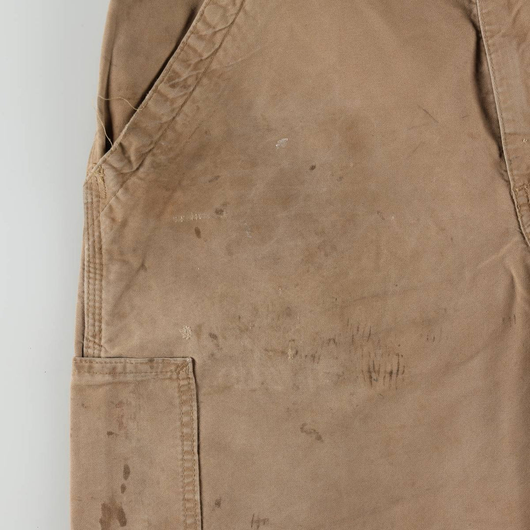 Carhartt Loose Original Fit Duck Painter Pants, Men's, W32 equivalent cotton Beige type Vintage Second Hand