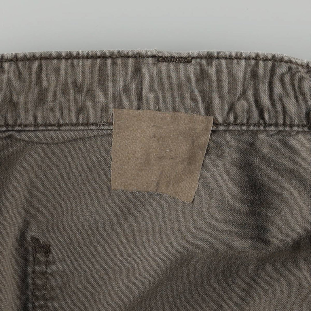 Carhartt Original Dungaree Fit Duck Painter Pants, Men's, W33 equivalent cotton Khaki type brown Vintage Second Hand