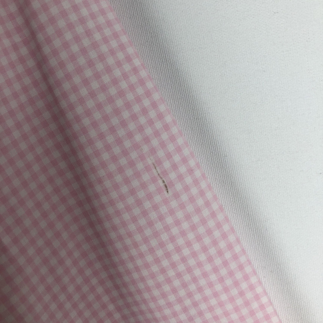 Ralph Lauren Classic Fit Gingham Check Long Sleeve Button Down Check Shirt Men's XL cotton pink type Vintage Second Hand