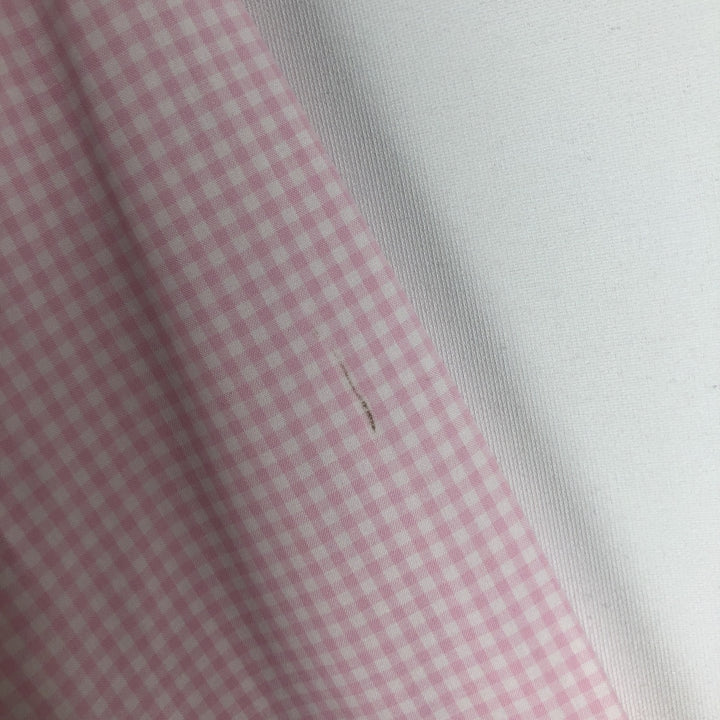Ralph Lauren Classic Fit Gingham Check Long Sleeve Button Down Check Shirt Men's XL cotton pink type Vintage Second Hand