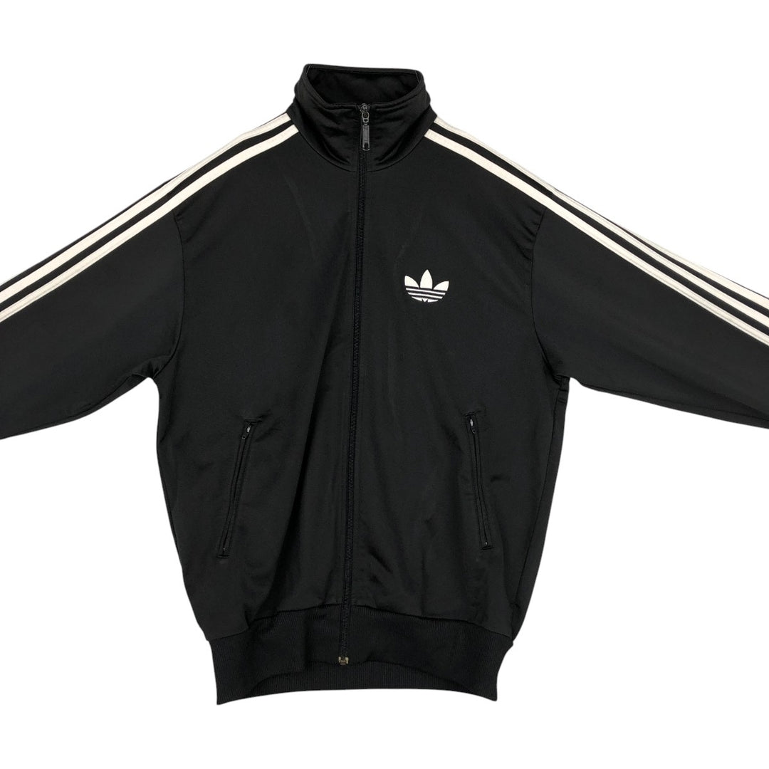 2000'S Adidas Originals Trefoil Logo Track Jacket, Men's Size M (approx.) polyester black type Vintage Second Hand