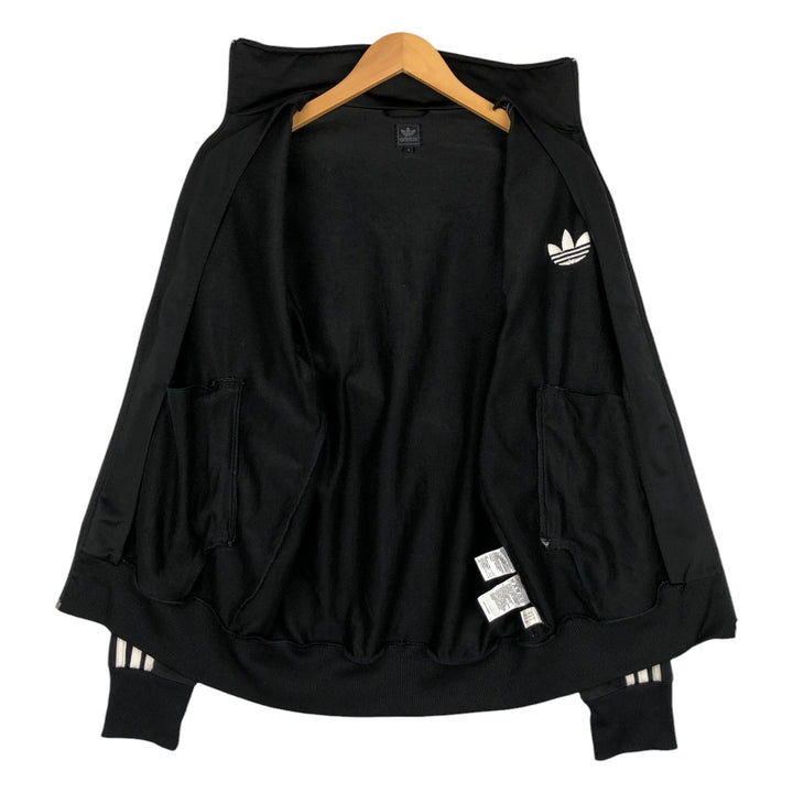 2000'S Adidas Originals Trefoil Logo Track Jacket, Men's Size M (approx.) polyester black type Vintage Second Hand