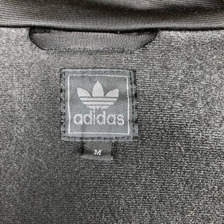 2000'S Adidas Originals Trefoil Logo Track Jacket, Men's Size M (approx.) polyester black type Vintage Second Hand