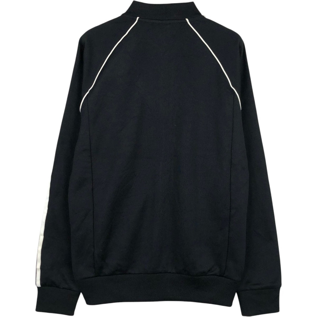 Adidas ORIGINALS Trefoil Logo Track Jacket, Men's Size M (approx.) polyester black type Vintage Second Hand
