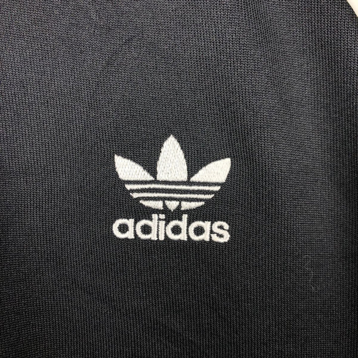 Adidas ORIGINALS Trefoil Logo Track Jacket, Men's Size M (approx.) polyester black type Vintage Second Hand