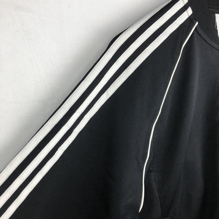 Adidas ORIGINALS Trefoil Logo Track Jacket, Men's Size M (approx.) polyester black type Vintage Second Hand